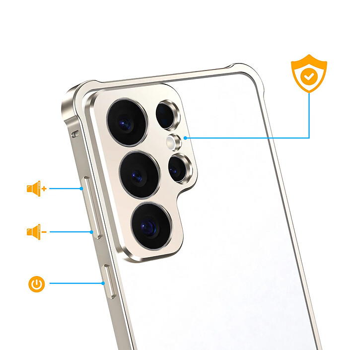 Avis Avizar Protection Bumper pour Galaxy S26 Ultra Design Minimaliste avec Contour Caméra