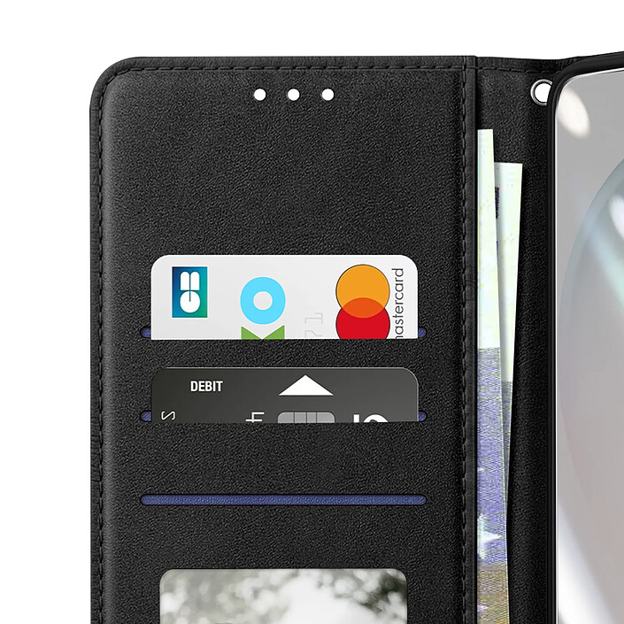 Acheter Enkay Étui Portefeuille pour Galaxy S26 Ultra avec Verre Trempé et Dragonne Noir