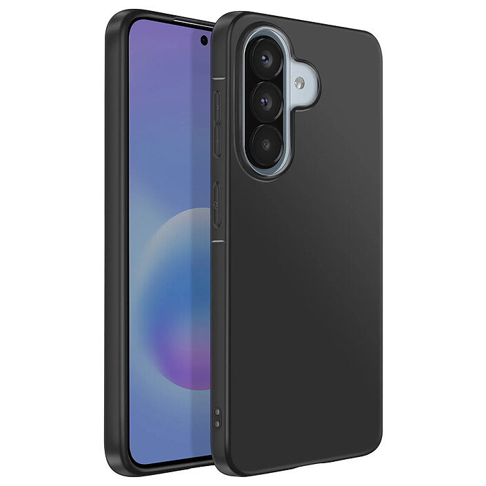 Mayaxess Coque pour Galaxy A57 Protection Souple en Silicone Noir