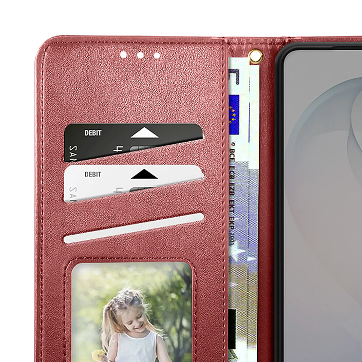 Avizar Étui Portefeuille pour Galaxy S26 avec Bouton-pression Magnétique et Dragonne pas cher