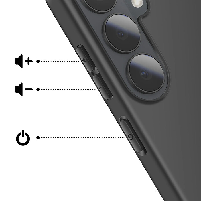 Avis Avizar Coque pour Galaxy S26 Plus Finition Mate en Silicone Souple