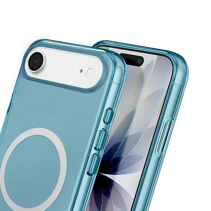 Acheter Rhinoshield Coque pour iPhone Air MagSafe Antichocs Translucide Compatible Recharge Qi Bleu nuit