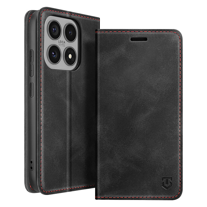 Tactical Étui pour Xiaomi 17 Modèle Xproof avec Fonction Support et Porte-cartes Noir