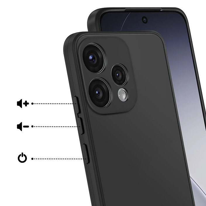 Avis Avizar Coque pour Oppo Reno 15 Finition Mate en Silicone Souple