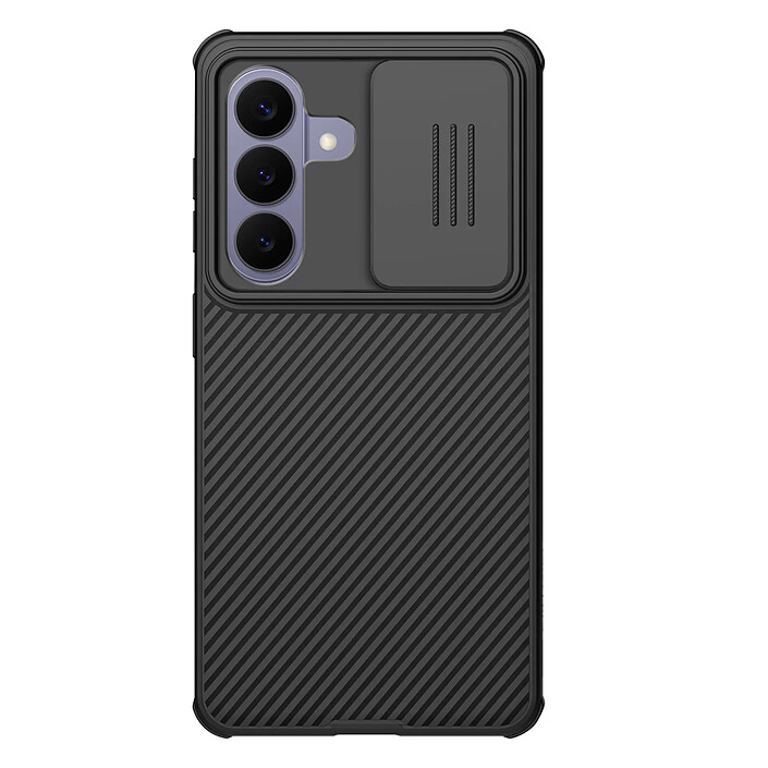 Nillkin Coque pour Galaxy S26 Plus Modèle CamShield Pro avec Cache Caméra Coulissant Noir
