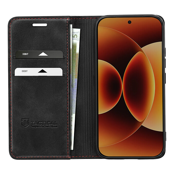 Tactical Étui pour Xiaomi 17 Modèle Xproof avec Fonction Support et Porte-cartes Noir pas cher