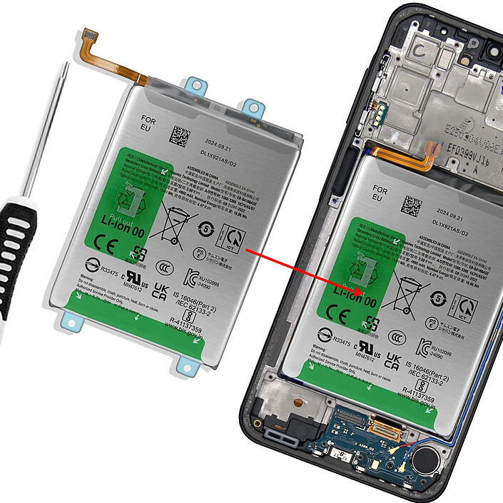 Avis Clappio Batterie de Remplacement pour Galaxy A16 / A17 / A26 Li-ion 5000mAh