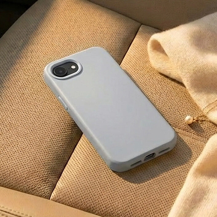 Rhinoshield Coque pour iPhone 16e / 17e Résistance Extrême ShockSpread ECO Design Premium Gris pas cher