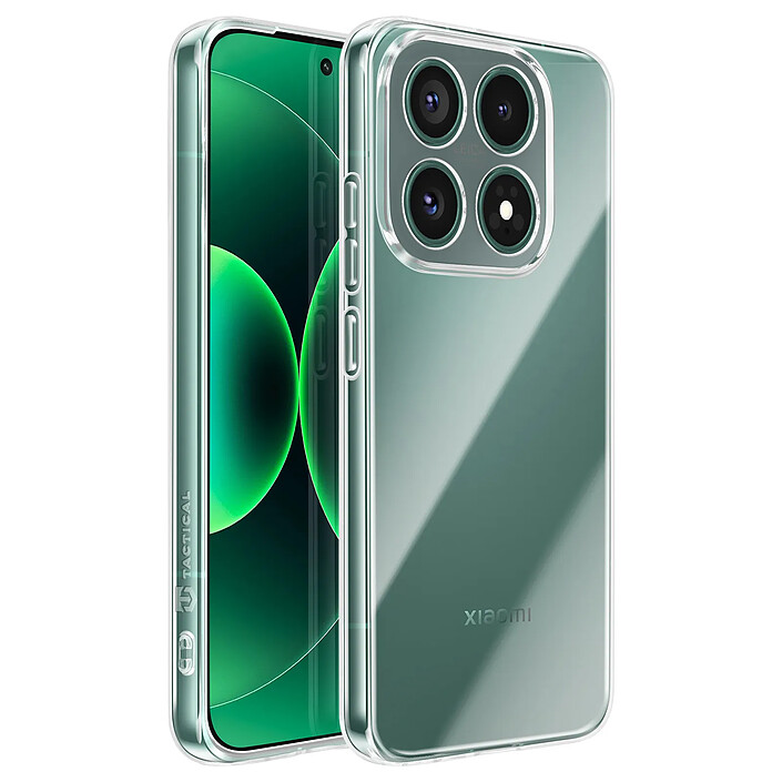 Tactical Coque pour Xiaomi 17 Compatible avec Chargement Sans Fil Qi Transparent