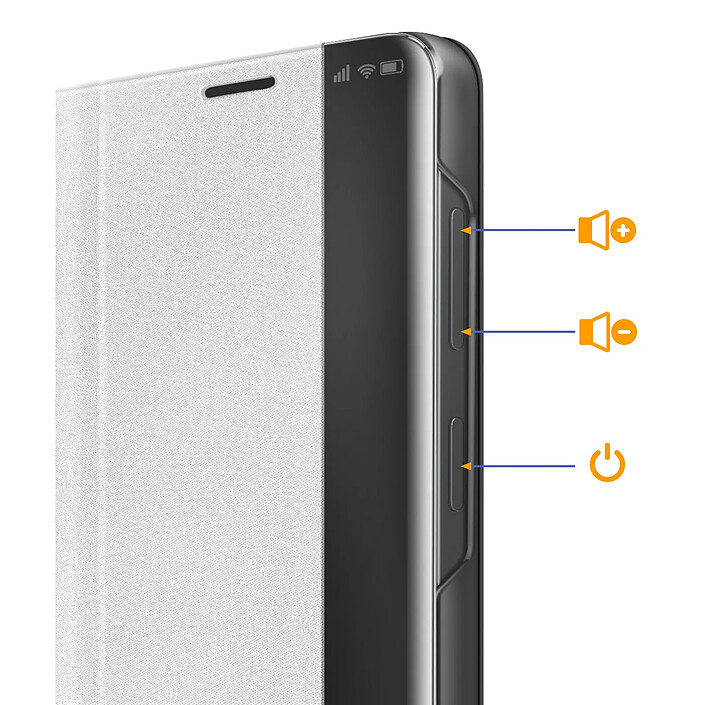 Avis Avizar Étui Clapet pour Galaxy S26 Ultra Conception Bi-matière avec Support Vidéo