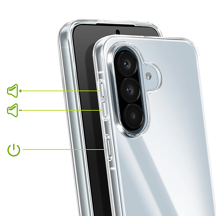 Avis Mayaxess Coque pour Galaxy A57 Protection Souple en Silicone Transparent