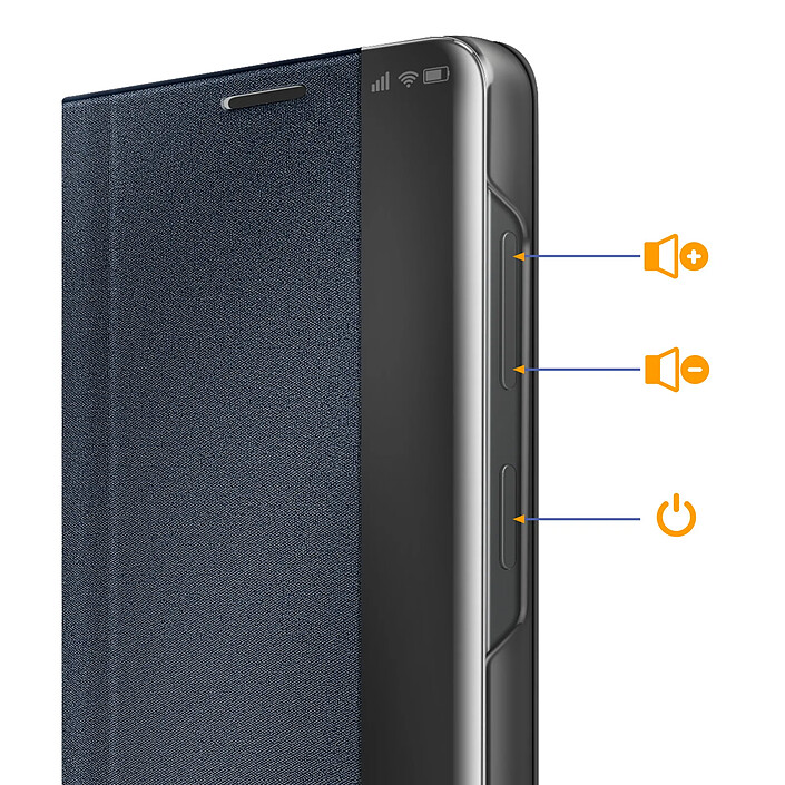 Avis Avizar Étui Clapet pour Galaxy S26 Ultra Conception Bi-matière avec Support Vidéo