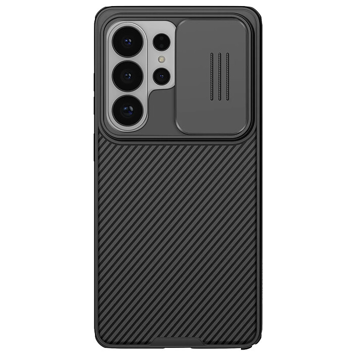 Nillkin Coque pour Galaxy S26 Ultra Modèle CamShield Pro avec Cache Caméra Coulissant Noir