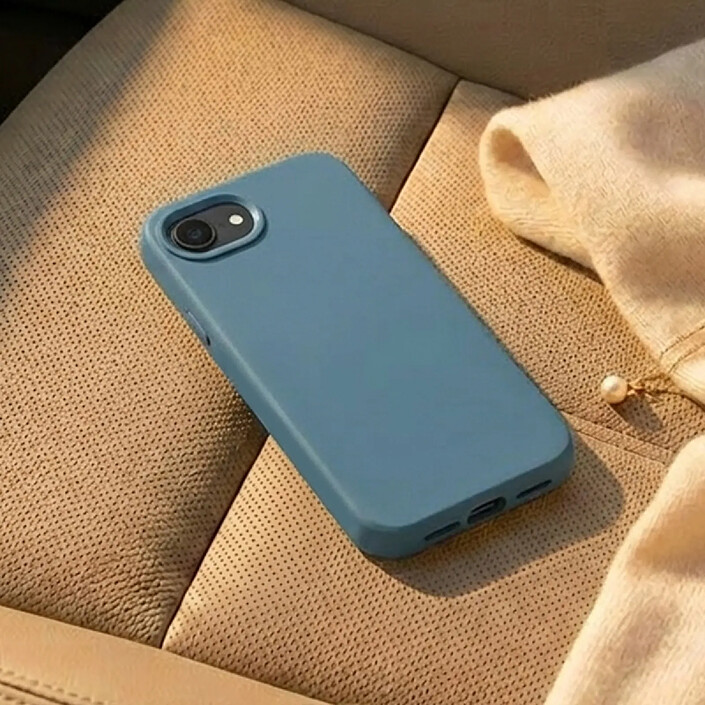Rhinoshield Coque pour iPhone 16e / 17e Résistance Extrême ShockSpread ECO Design Premium Bleu pas cher
