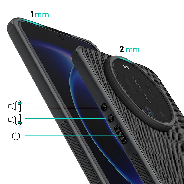 Avis Nillkin Coque pour Xiaomi 17 Ultra Magnétique Modèle Super Frosted Pro Noir