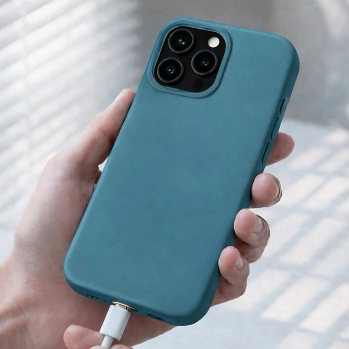 Rhinoshield Coque pour iPhone 16 Pro Max MagSafe Résistance Extrême Anti-rayures Bleu pas cher