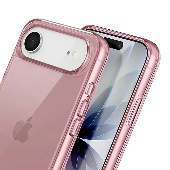 Acheter Rhinoshield Coque pour iPhone Air Antichocs Légère en TPU Translucide Compatible Recharge Qi Rose