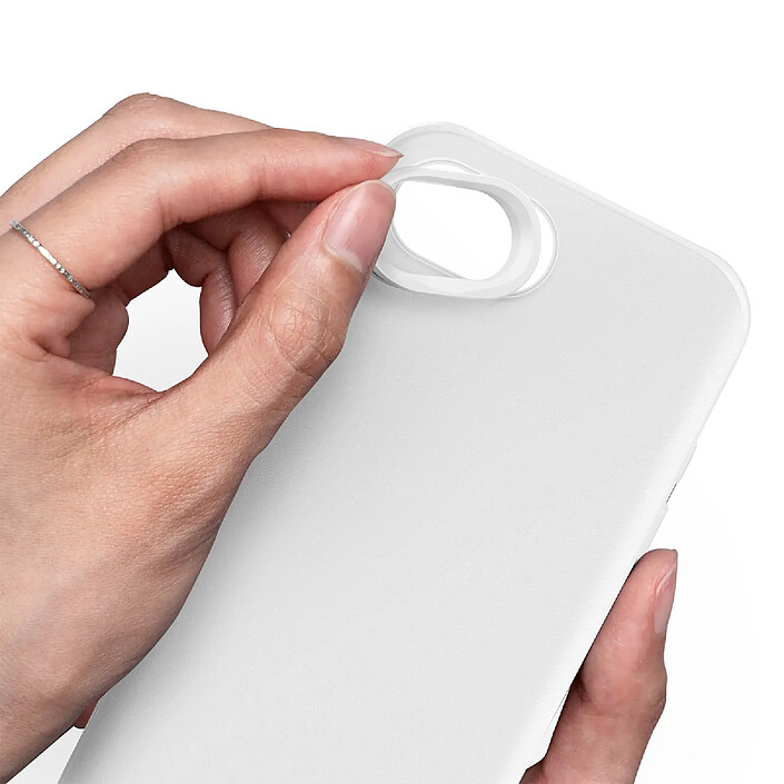 Avis Rhinoshield Protection Caméra pour iPhone 16e Contour Objectif Anti-rayures Blanc