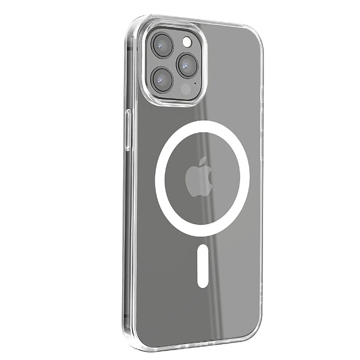 Rhinoshield Coque pour iPhone 12 Pro Max MagSafe Absorption Chocs Anti-jaunissement Transparent pas cher