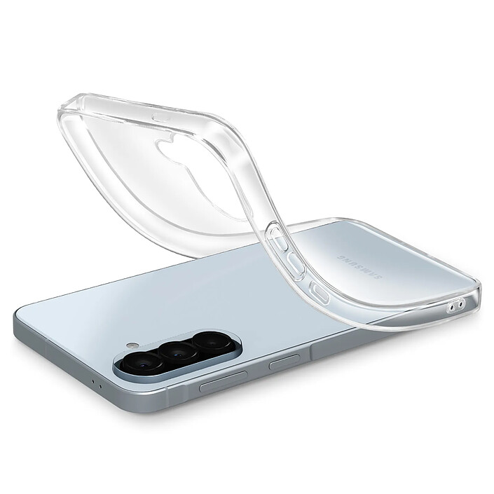 Mayaxess Coque pour Galaxy A57 Protection Souple en Silicone Transparent pas cher