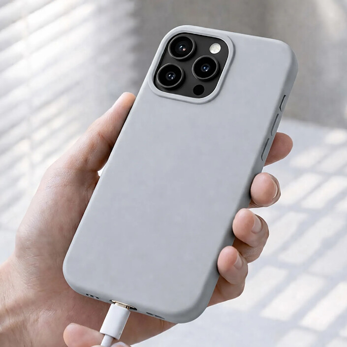 Rhinoshield Coque pour iPhone 16 Pro MagSafe Résistance Extrême Anti-rayures Gris pas cher