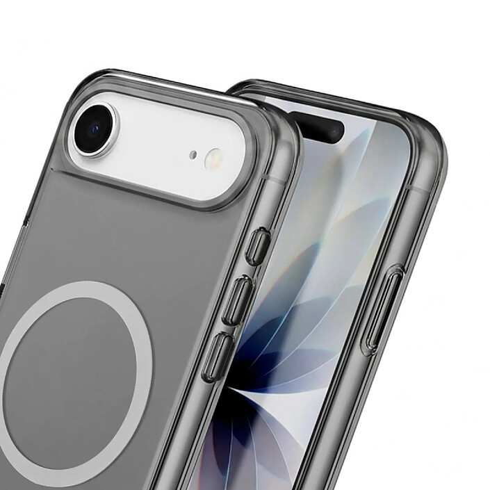 Acheter Rhinoshield Coque pour iPhone Air MagSafe Antichocs Translucide Compatible Recharge Qi Noir transparent