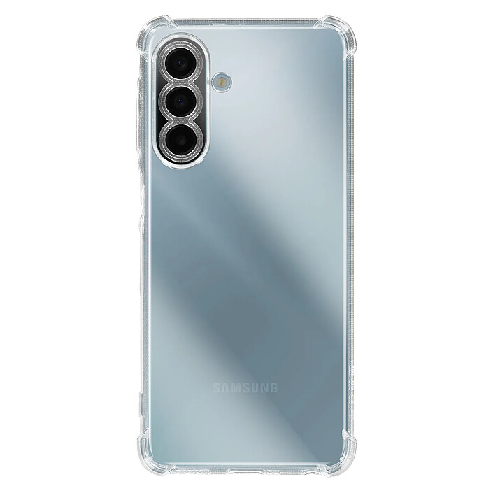 Mayaxess Coque pour Samsung Galaxy A17 Bumper Silicone Fine et Douce avec Coins Renforcés Transparent