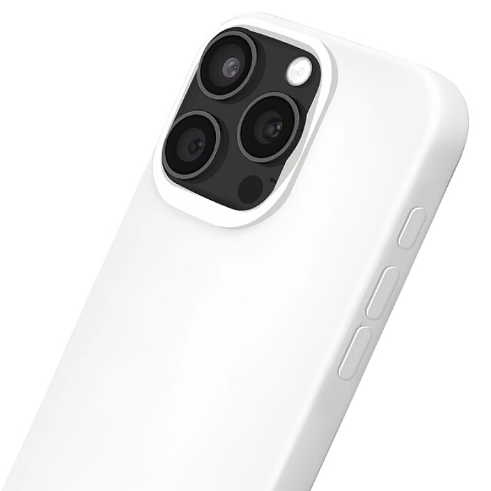 Acheter Rhinoshield Coque pour iPhone 15 Pro Max Modèle SolidX Antichoc Compatible Recharge sans Fil Blanc