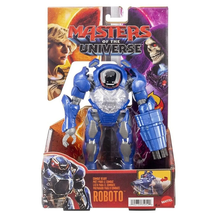 Acheter Les Maîtres de l' Univers 2026 Movie Feature - Figurine Combat Ready Roboto 14 cm
