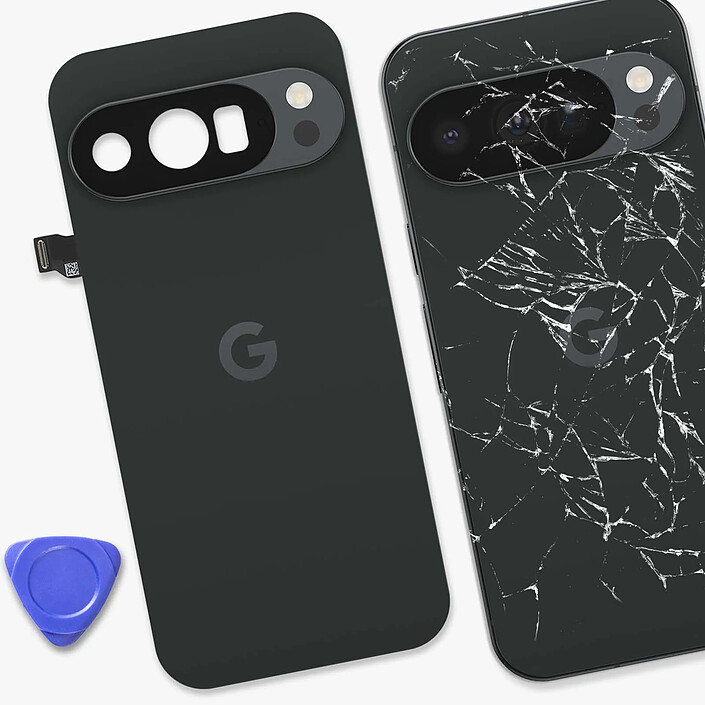 Acheter Google Cache Batterie Original pour Google Pixel 10 Pro avec Adhésif Préinstallé Noir
