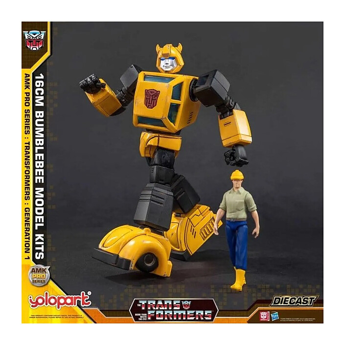 Transformers: Generation One - Figurine Plastic Model Kit AMK PRO Series Bumblebee 16 cm