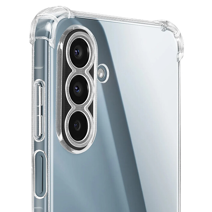 Acheter Mayaxess Coque pour Samsung Galaxy A17 Bumper Silicone Fine et Douce avec Coins Renforcés Transparent