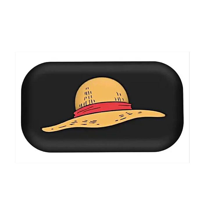 MONEY WALKIE Porte-Monnaie Enfant Sans Contact avec Coque Motif Chapeau de Paille Noir