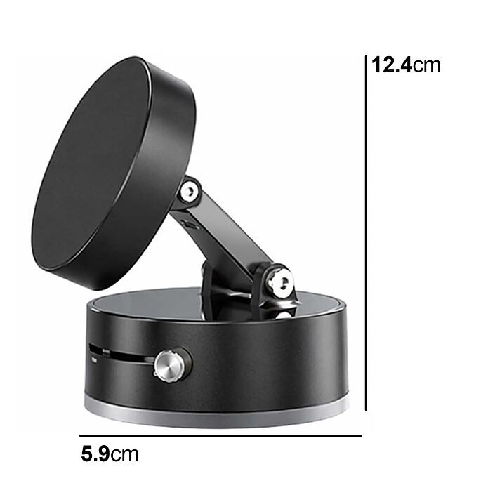 Acheter Avizar Support Magnétique pour Smartphone Rotatif avec Ventouse pour Voiture et Bureau Noir