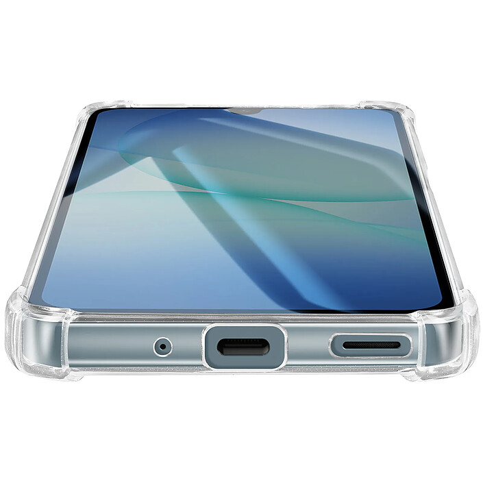 Mayaxess Coque pour Samsung Galaxy A17 Bumper Silicone Fine et Douce avec Coins Renforcés Transparent pas cher