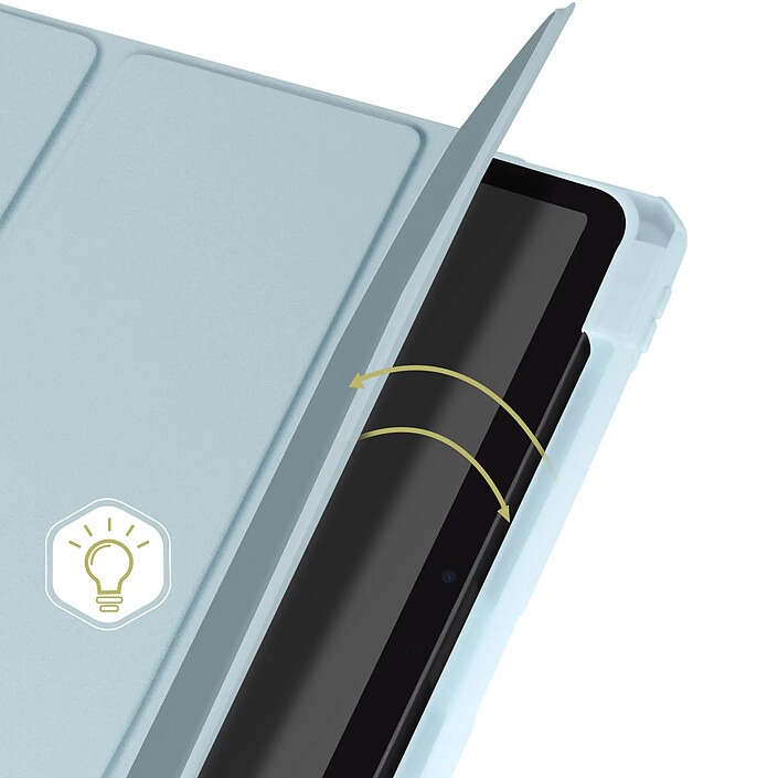 Acheter Avizar Étui Folio pour iPad Air 11" M4 2026 avec Mise en Veille et Support Bleu clair