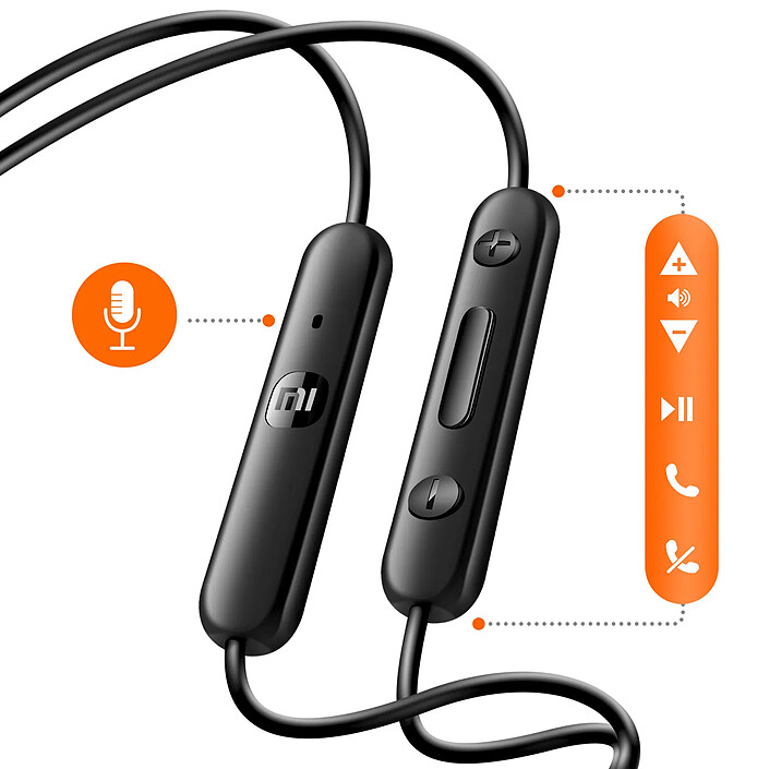 Avis Xiaomi Écouteurs Intra-Auriculaires USB-C 1,25 m avec Micro et Câble Anti-Noeuds Noir