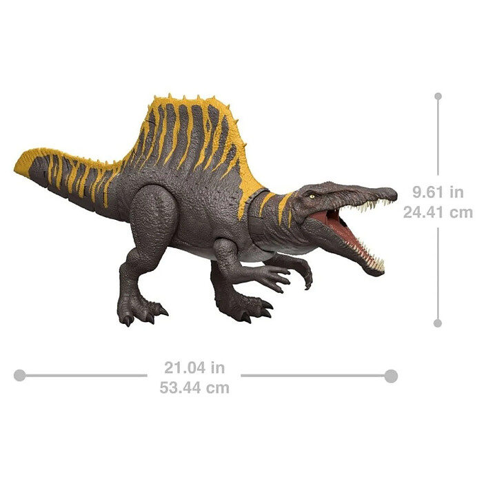 Avis Jurassic World : Renaissance - Figurine Tail Thrasher Spinosaurus 55 cm