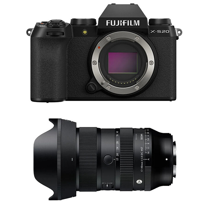 FUJIFILM X-S20 + Objectif SIGMA 17-40mm f/1.8 DC Art