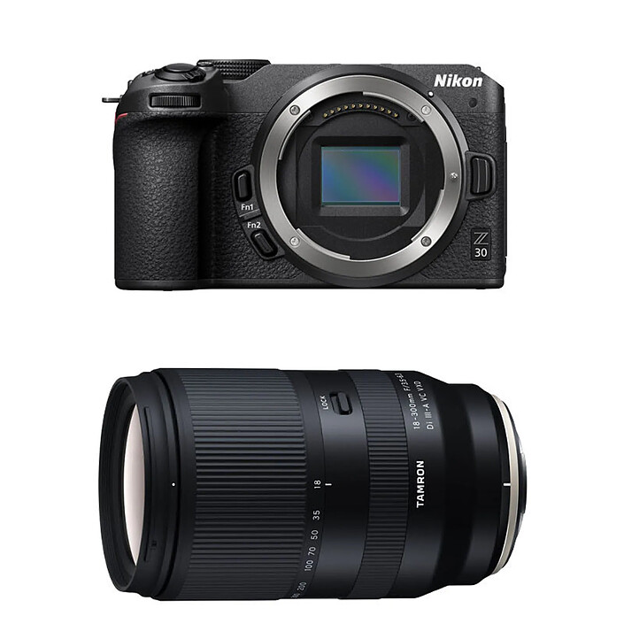 NIKON Z30 + Objectif TAMRON 18-300 mm F/3,5-6,3 Di III-A VC VXD