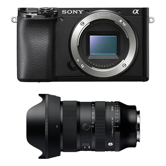 SONY Alpha 6100 + Objectif SIGMA 17-40mm f/1.8 DC Art