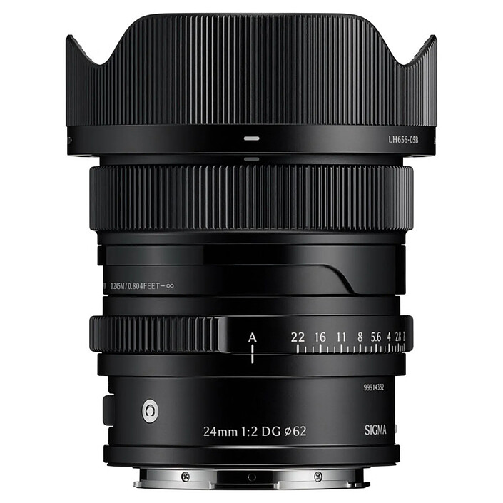SIGMA Objectif 24mm f/2 DG Noir Contemporary compatible avec Sony E