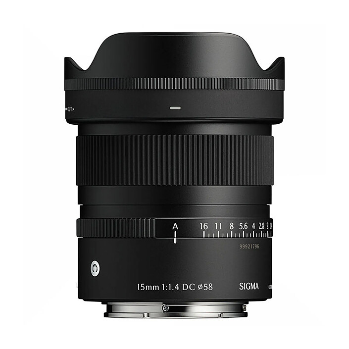 SIGMA Objectif 15mm f/1.4 DC Contemporary compatible avec Canon RF-S