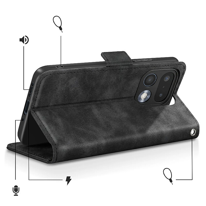 Acheter Avizar Étui Portefeuille pour Realme 16 Pro avec Support et Porte-Carte Amovible