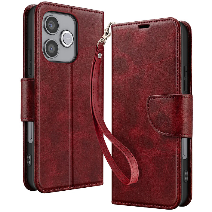 Avizar Étui Portefeuille pour Honor 600 Lite Style Rétro avec Support