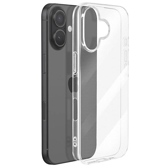 Mayaxess Coque pour iPhone 17 Antichocs Silicone Souple Bords Renforcés Transparent pas cher