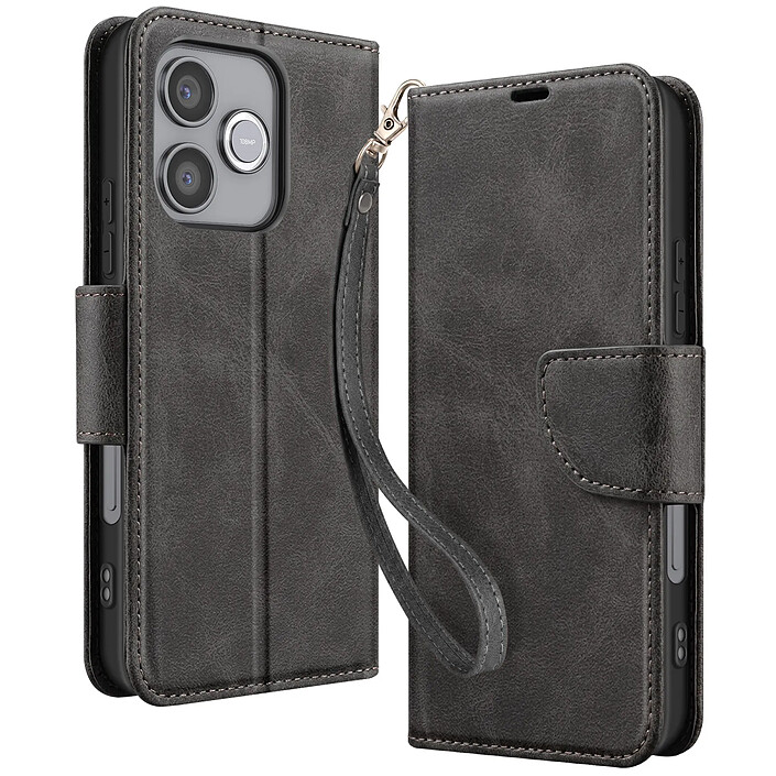 Avizar Étui Portefeuille pour Honor 600 Lite Style Rétro avec Support
