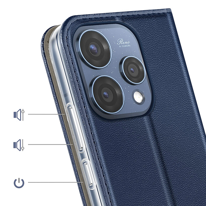 Acheter Avizar Étui Folio pour Oppo Reno 15 avec Porte-cartes et Fonction Support Vidéo