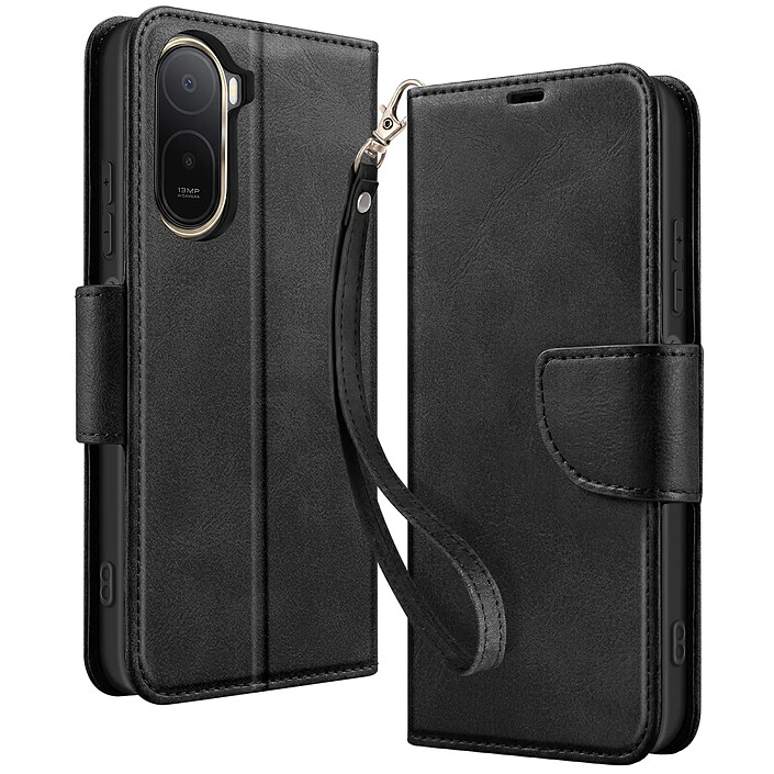Avizar Étui Portefeuille pour Redmi A7 Pro Style Rétro avec Support