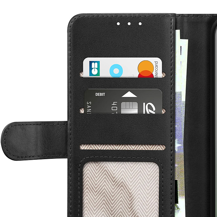 Avizar Étui pour Honor 600 Lite Effet Cuir avec Porte-cartes et Fonction Stand pas cher